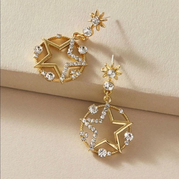 Jewelry - ✨2/$25✨Boho Gold Stars✨